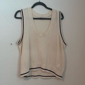 MADEWELL Bouclè Sweater Tank Top